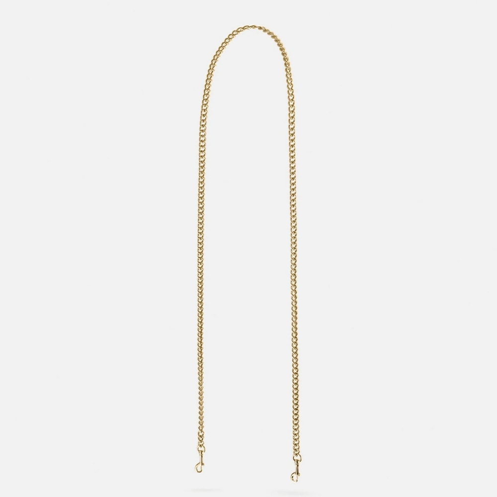 Coach Gold Chain Strap